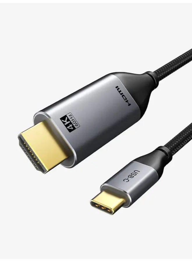 كابل تايم كابل USB-C إلى HDMI بدقة 4K 60 هرتز - Image 1